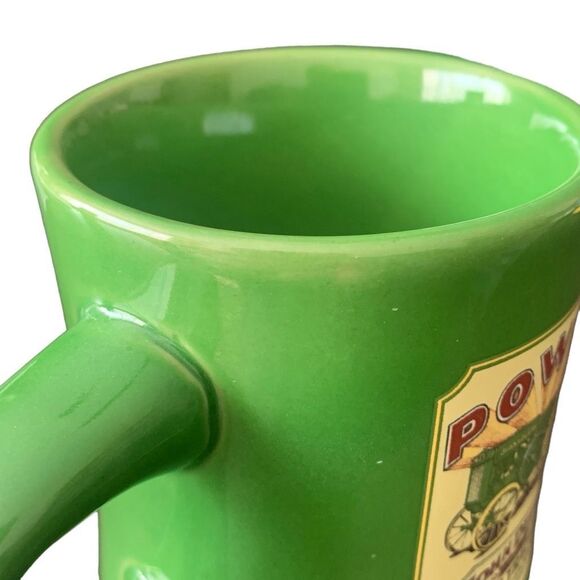 Vintage NOS John Deere The Model D 15-27 Tractor Ceramic Green Coffee Cup Mug - Picture 9 of 13
